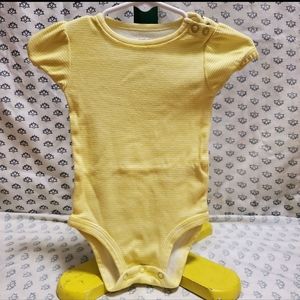 Just One You. By Carter's 6M yellow onesie